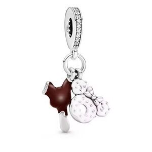New Disney Mickey Mouse Ice Cream and Doughnut Charm